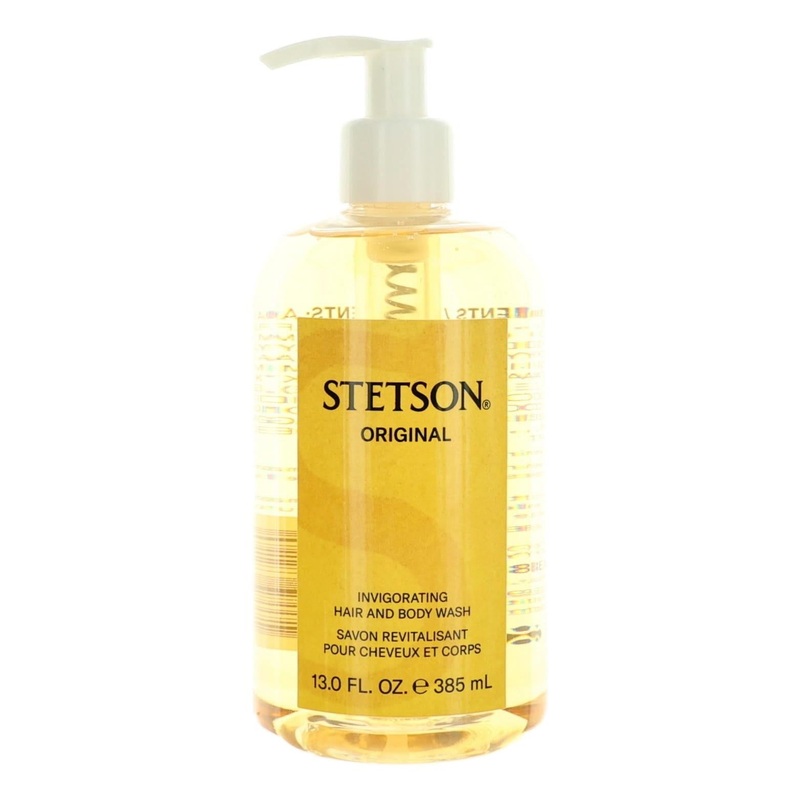 Stetson by Coty, 13 oz Invigorating Hair and Body Wash for Men