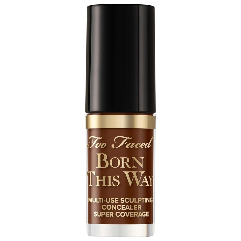 Too Faced Mini Born This Way Concealer: Full Coverage, Hydrating, Vegan & Cruelty-Free – Natural Finish, 4-in-1 Concealer for Flawless Skin