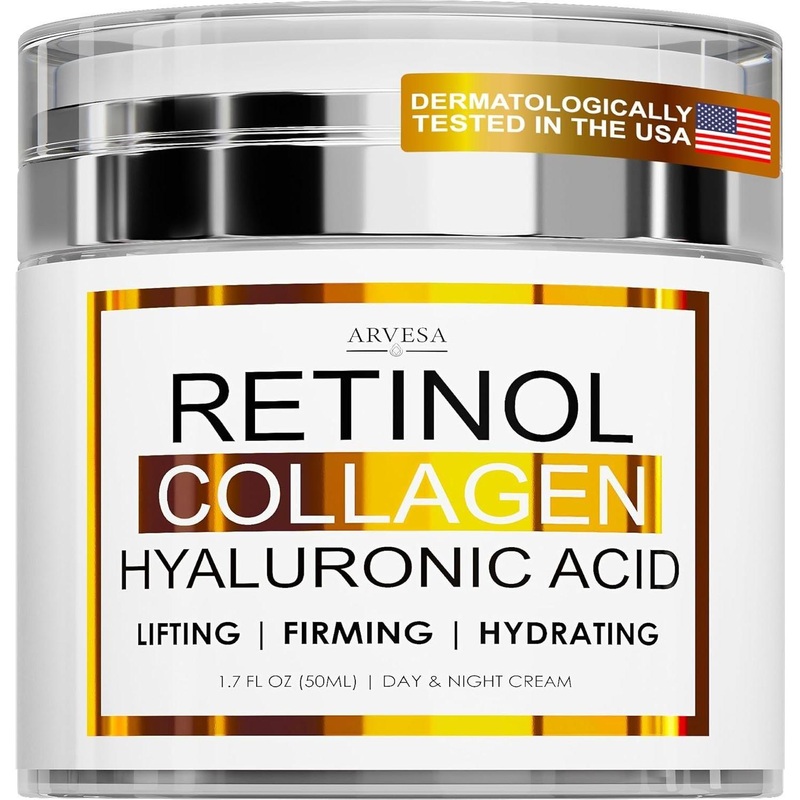 Arvesa Retinol Collagen Hyaluronic Acid Cream – 50ml Retinol 50ml