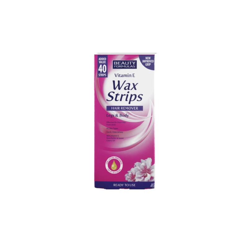 Beauty Formulas Vitamin E Wax Strips