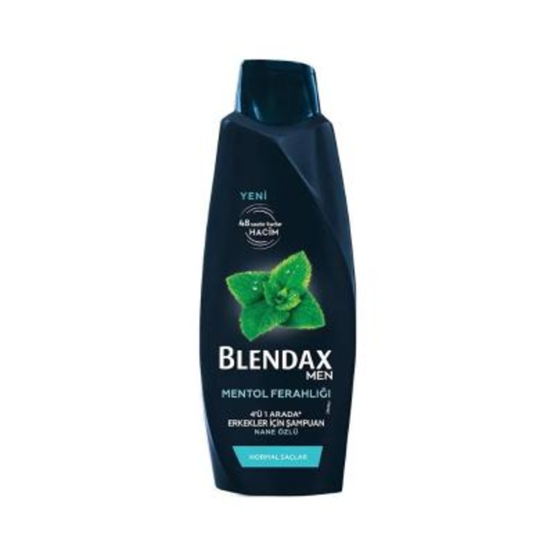 Blendax Men’s Refreshing Menthol Shampoo – 16.91 fl oz – Volumizing & Long-Lasting Fragrance