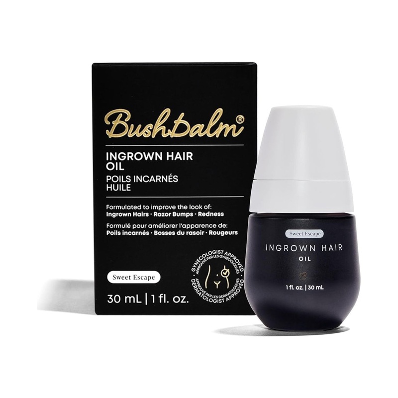 Bushbalm Ingrown Hair Oil (Sweet Escape)  30ml | Soothing, Hydrating & Bump-Reducing Formula Sweet Escape Ingrown Hair
