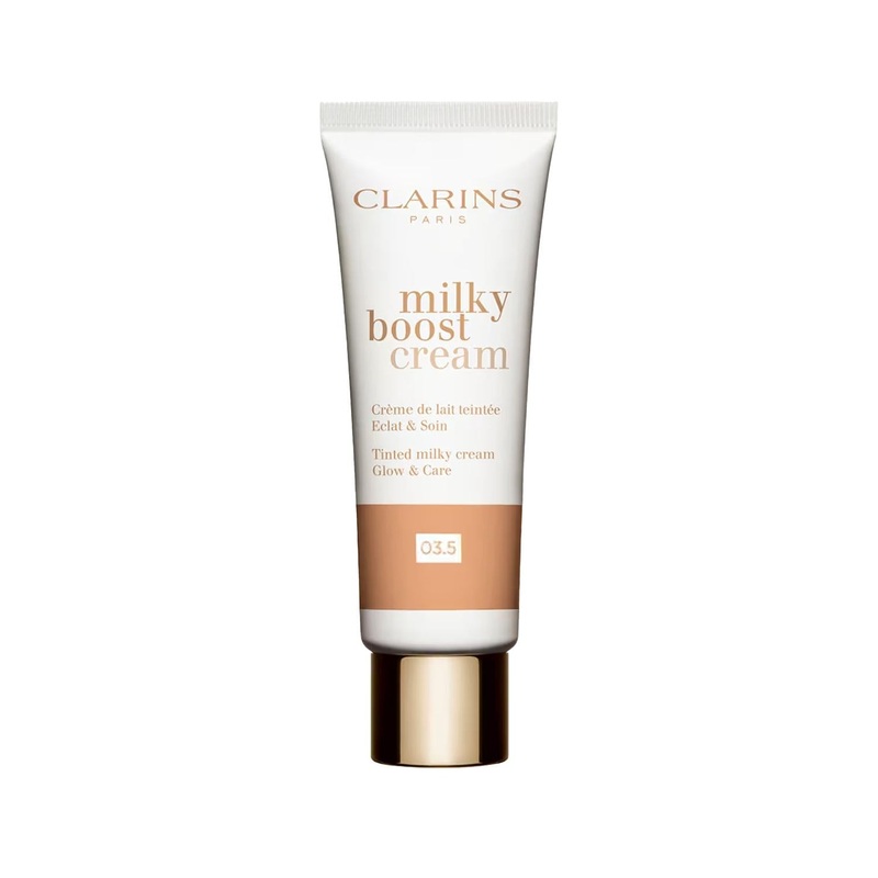 Clarins Milky Boost Cream BB Krem 03.5: Achieve Natural, Even Skin Tone & Hydration with Light Coverage BB Cream