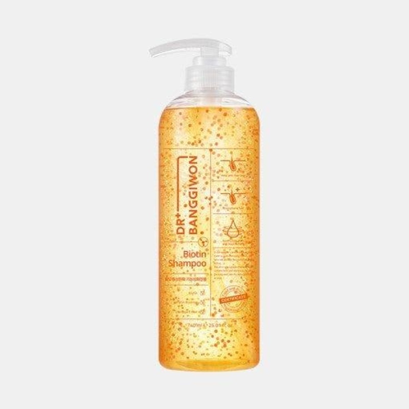 Dr.BANGGIWON Biotin Shampoo  740ml | Multi-Vitamin Scalp & Hair Strengthening Care