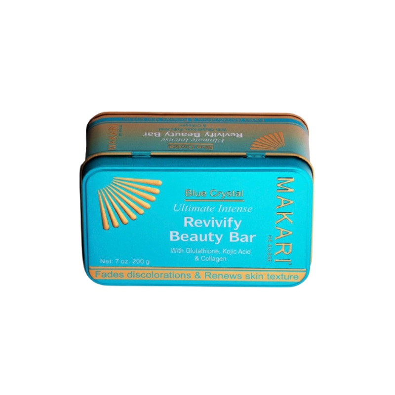 Makari Blue Crystal Revivify Beauty Bar Soap