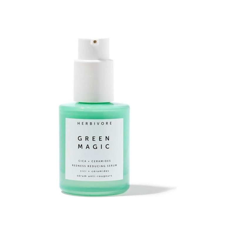 HERBIVORE Green Magic Cica + Ceramides Serum – 30ml | Redness-Reducing & Barrier-Repairing