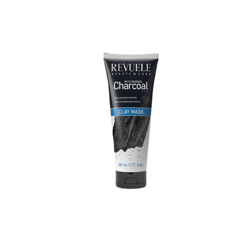 Revuele With Bamboo Charcoal Clay Mask 80ML