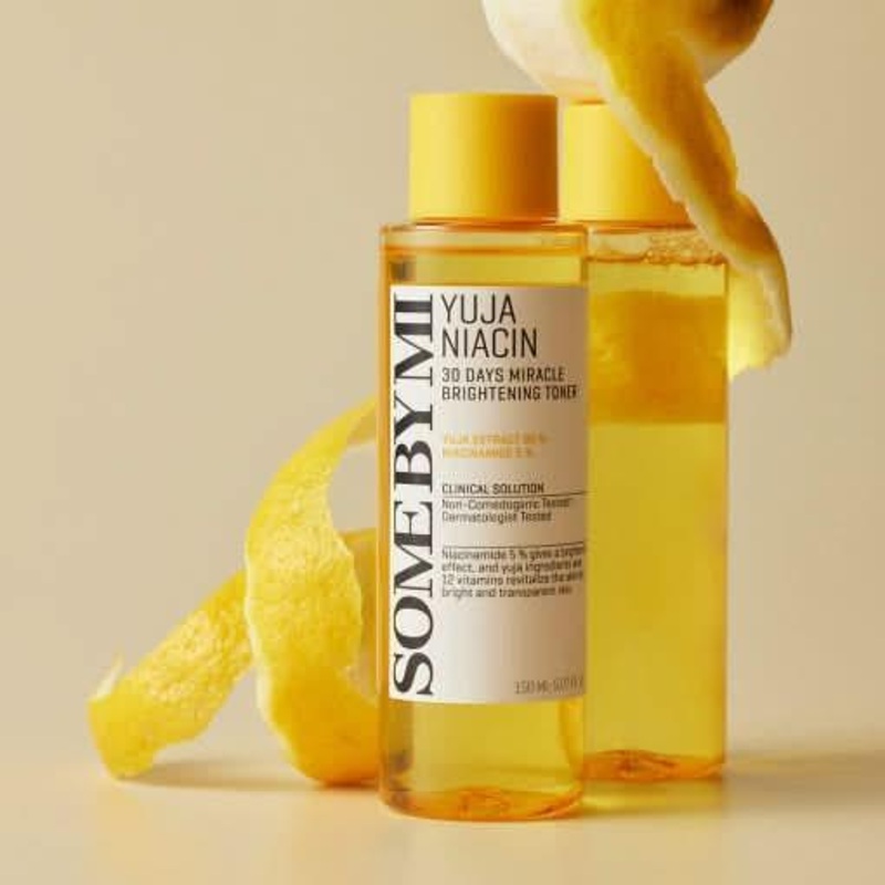 SOME BY MI Yuja Niacin 30 Days Miracle Brightening Toner  150ml | Vitamin-Infused Glow & Hydration