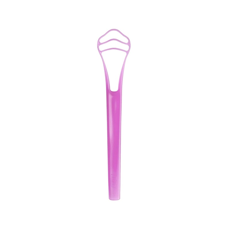 Tepe Tongue Cleaner – Pink Oral Hygiene Tool for Fresh Breath & Easy Cleaning