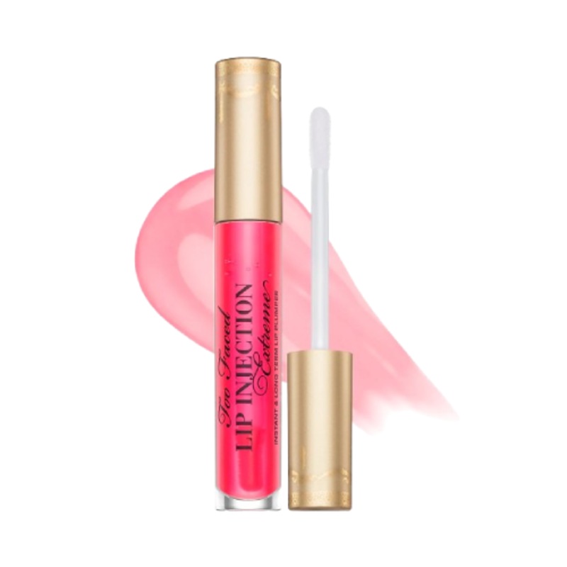 Too Faced – Lip Injection Extreme Lip Plumper Hydrating Plumping Lip Gloss 4.0 G Pink Punch
