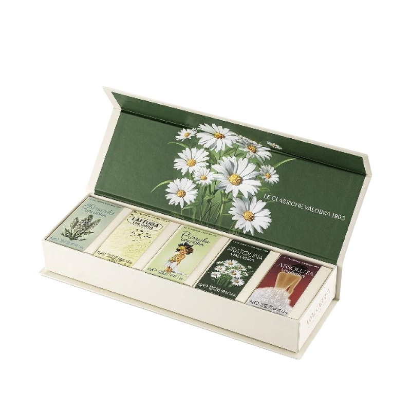 Valobra Soap Gift Set – Pratolina 5-Piece Luxury Soap Set for Personal Care